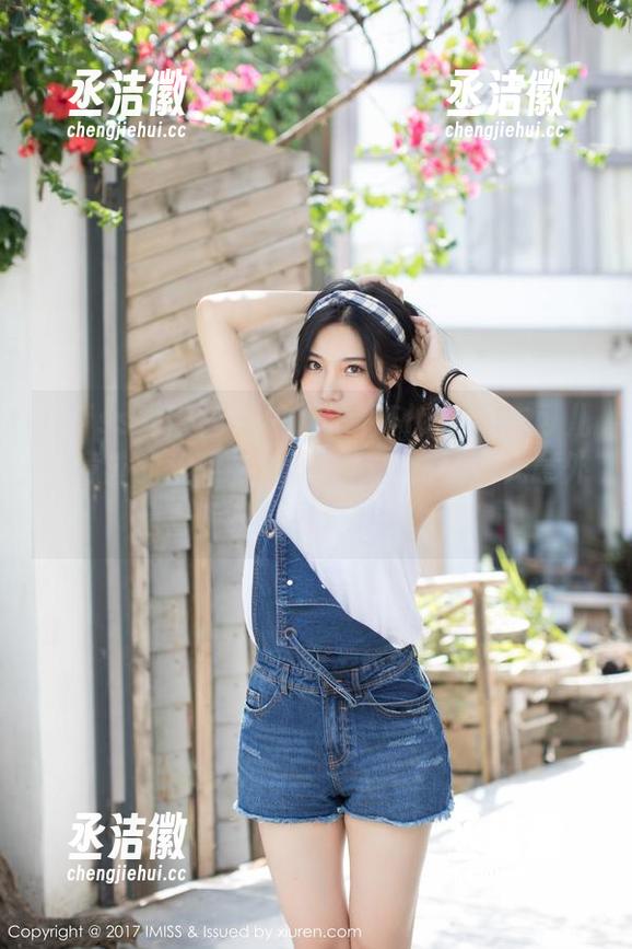 IMiss爱蜜社-Flower朱可儿 IMiss爱蜜社 - 校服里的Flower朱可儿,意外的治愈,究竟会不会有无圣光意外惊喜呢?原图太真实了吧!