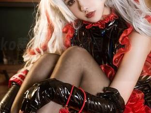Momoko葵葵的奶牛原图，心里默默想当一头牛！