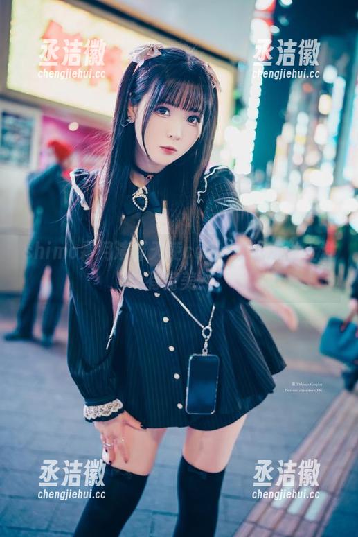 shimo霜月 shimo霜月演绎天使cos,谁说这世上没有完美?
