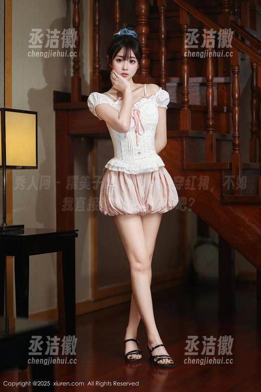 秀人网-糯美子MINIbabe 秀人网 - 糯美子MINIbabe穿红裙,不如我直接说“私拍醋”吧?